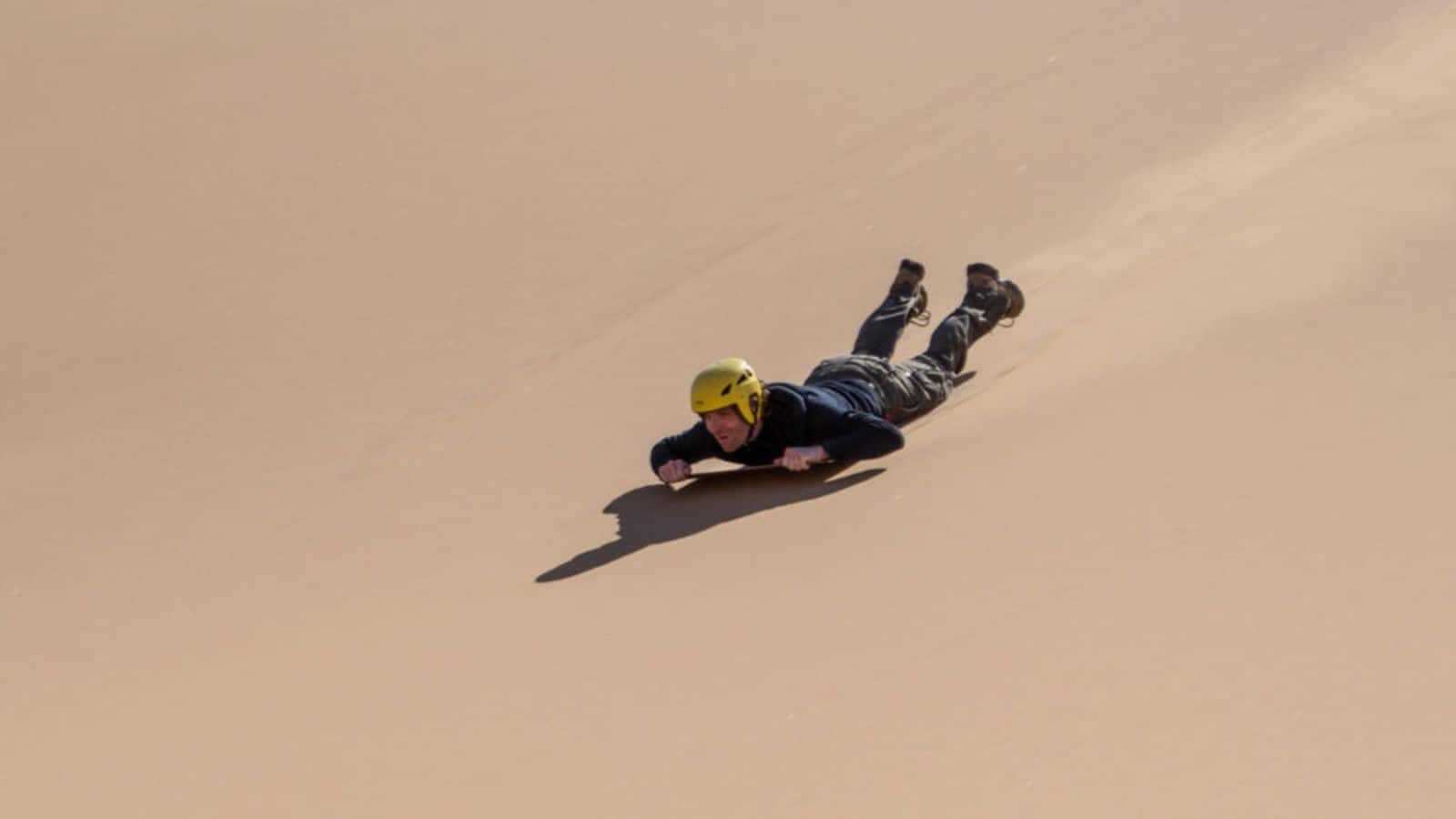 Glide across the Namib Desert, Namibia: An unforgettable sandboarding adventure