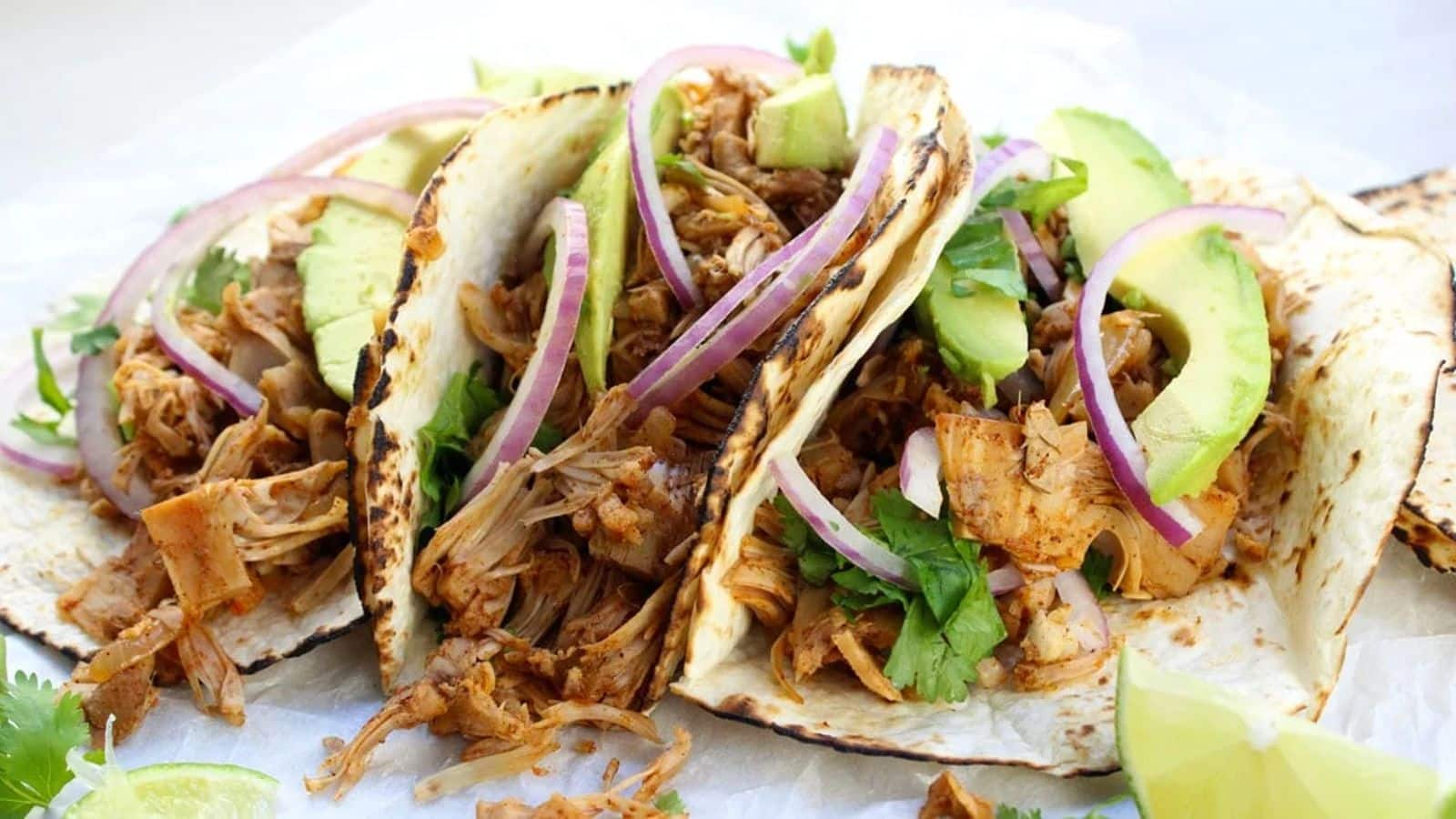 Recipe: Cook Mexican vegan tacos with jackfruit today