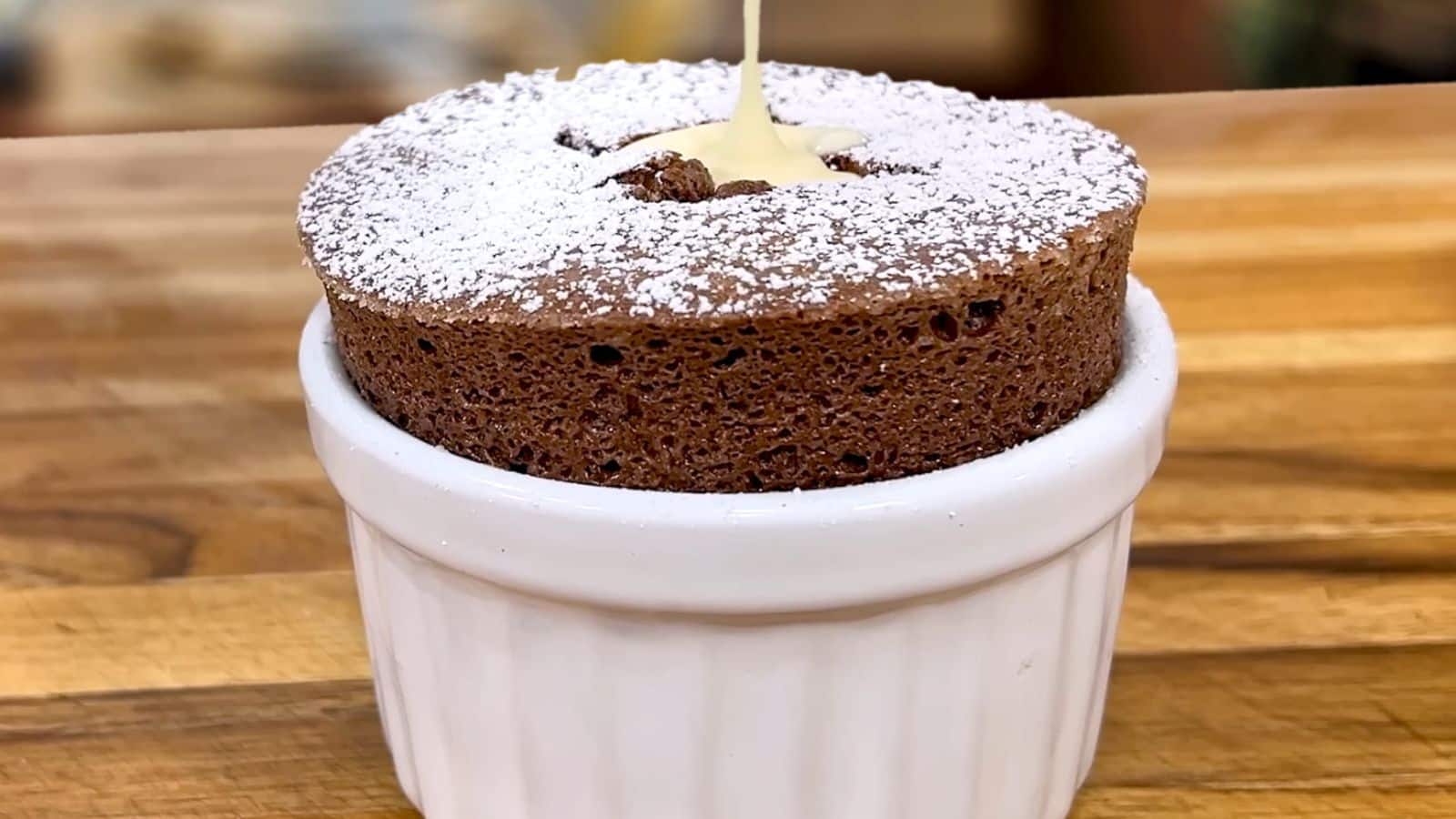 Recipe-o'-clock: Make this vegetarian French chocolate souffle