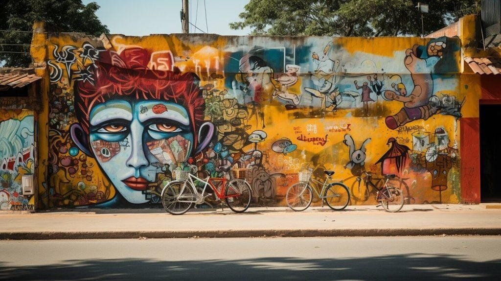 Witness Bogota's colorful street art with this guide