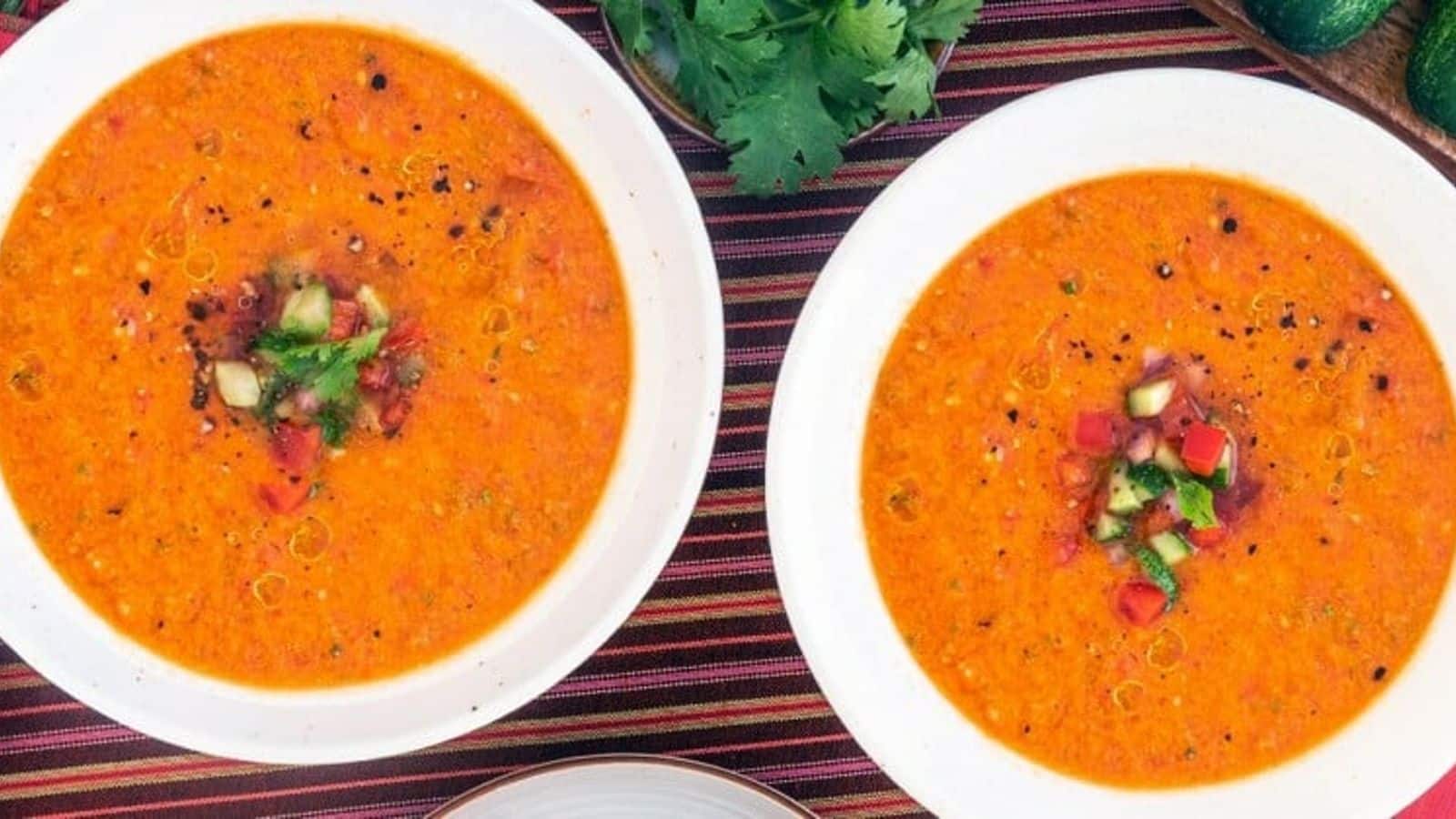It's recipe time! Make authentic gazpacho andaluz at home