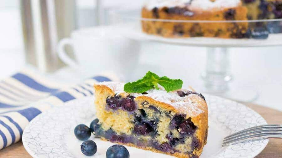 Tuck into these delicious blueberry vegan pastries