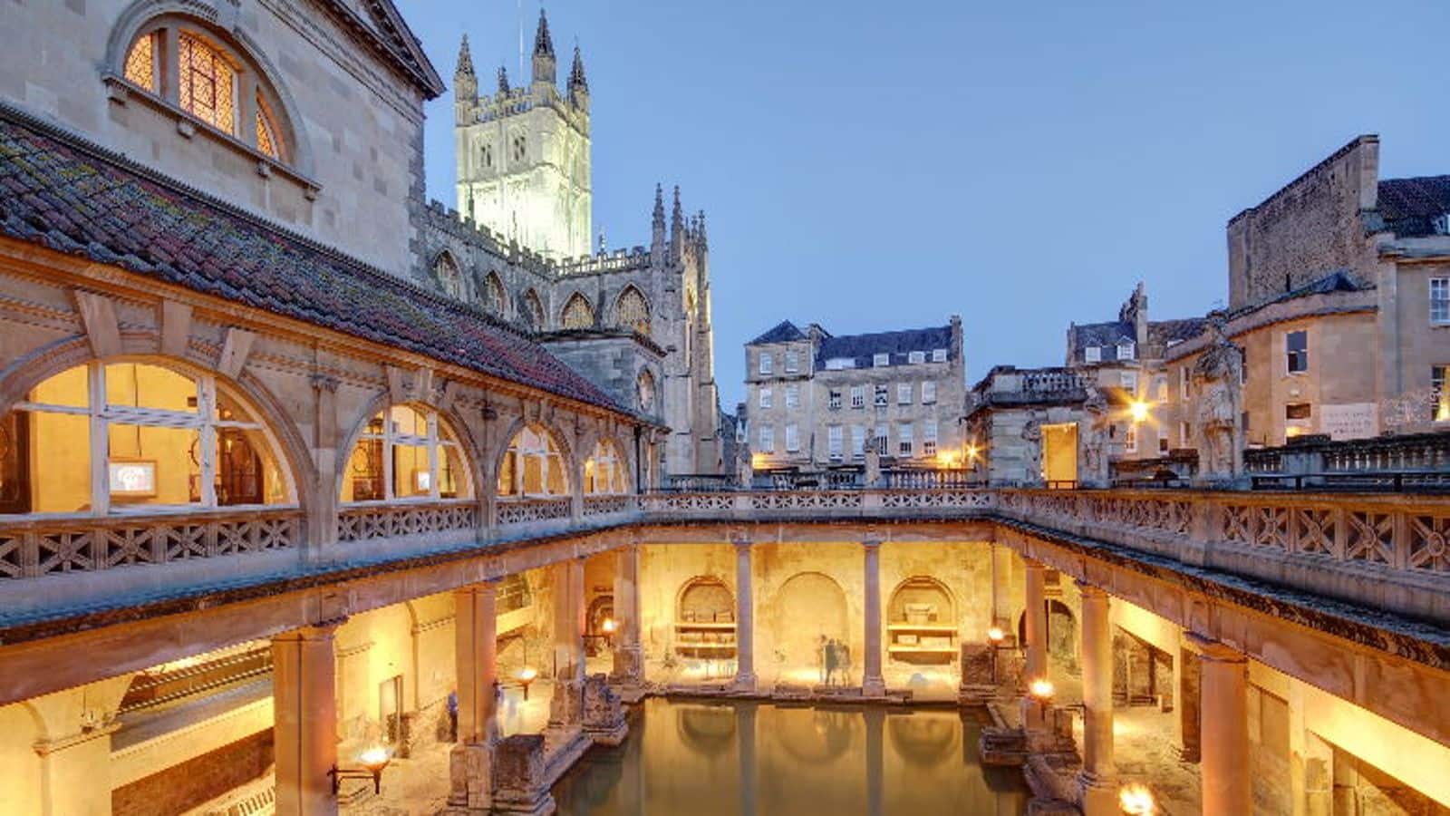 Bath in England offers a glimpse into the Victorian era