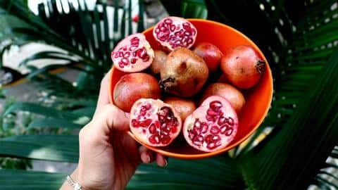 Indulge in these pomegranate-based dishes for good health