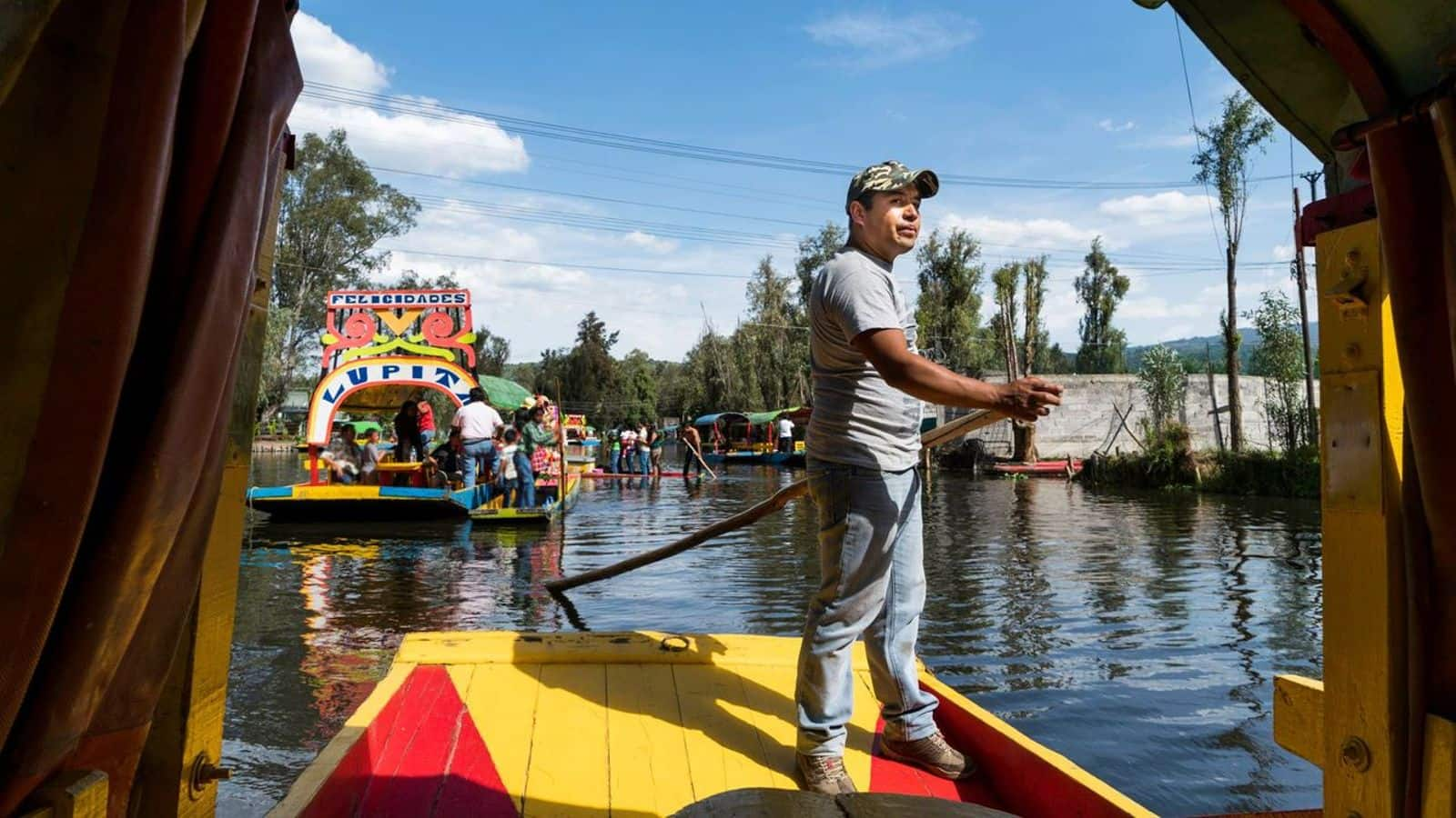 Mexico City's secret Aztec canal adventures