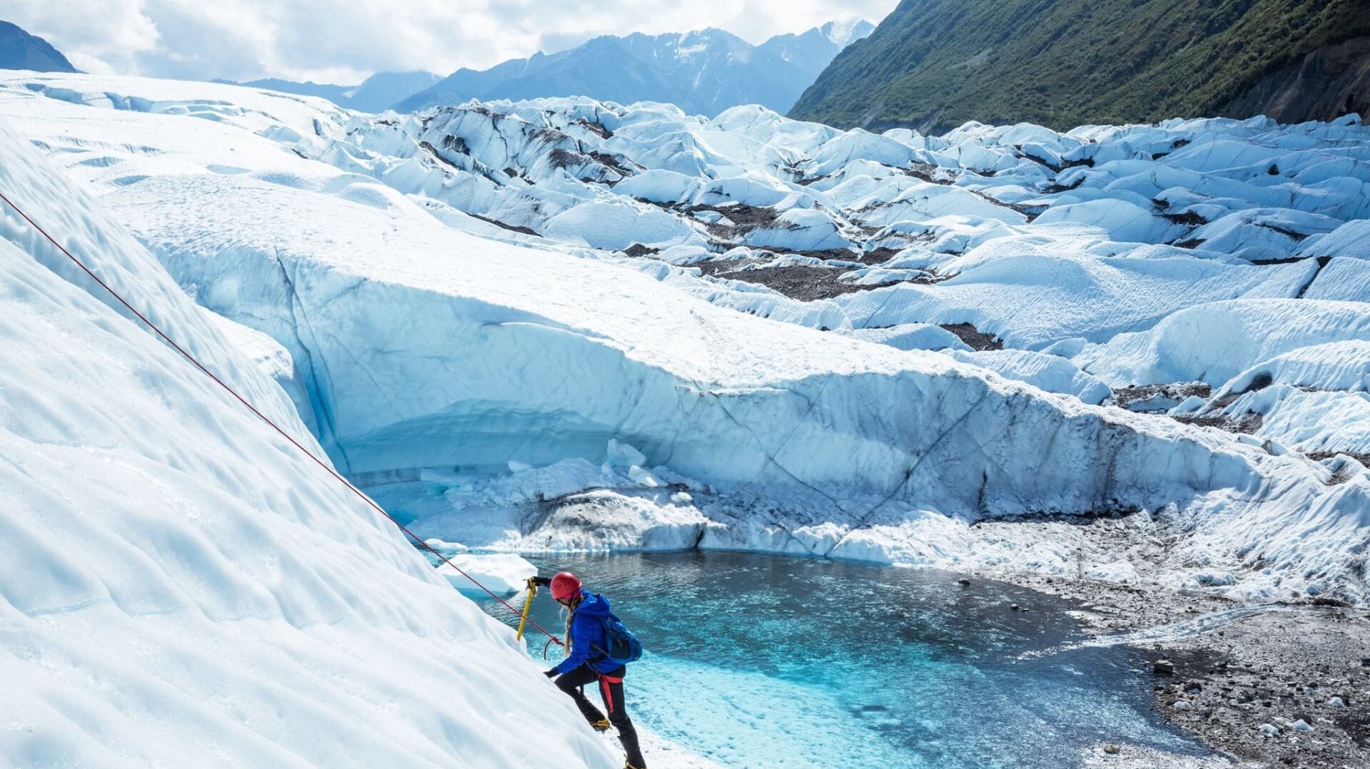 Conquer the ice at Matanuska Glacier, Alaska