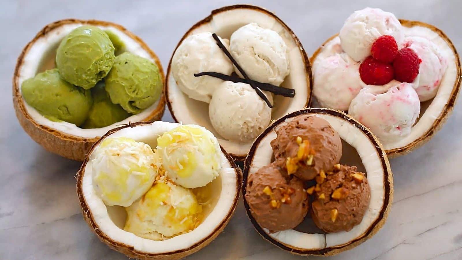 Indulge in these delicious vegan ice creams
