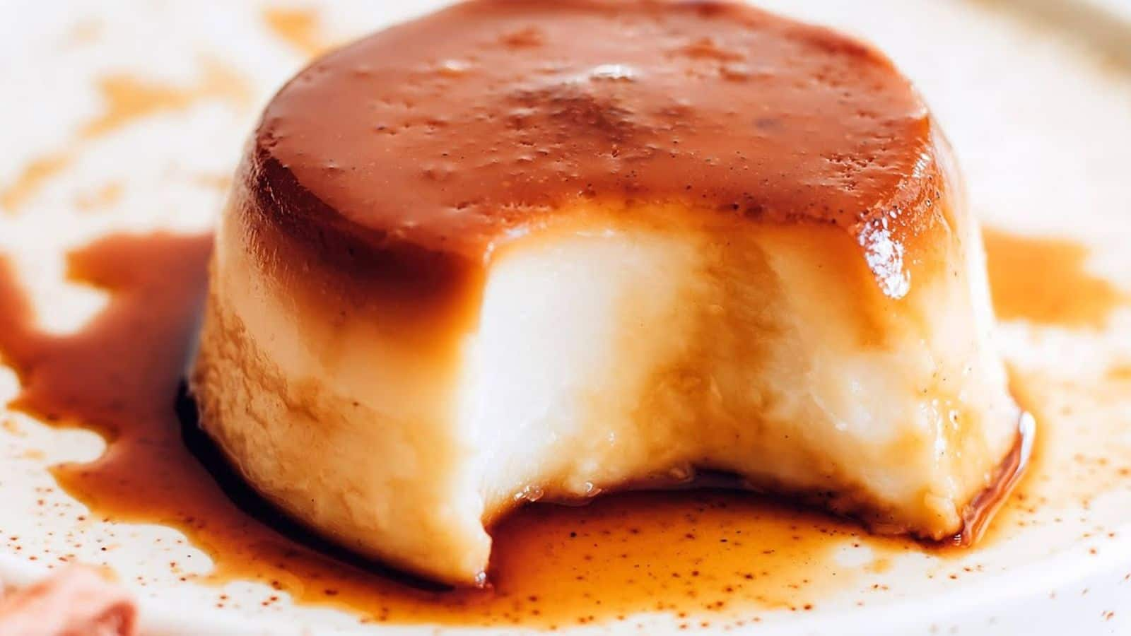 Try this vegetarian, eggless Spanish flan recipe