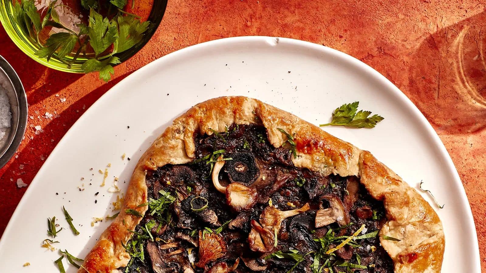 Guests coming over? Make this rustic roasted vegetable tart