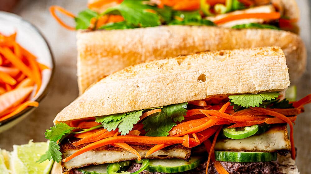 Your guests will love this Vietnamese banh mi sandwich recipe