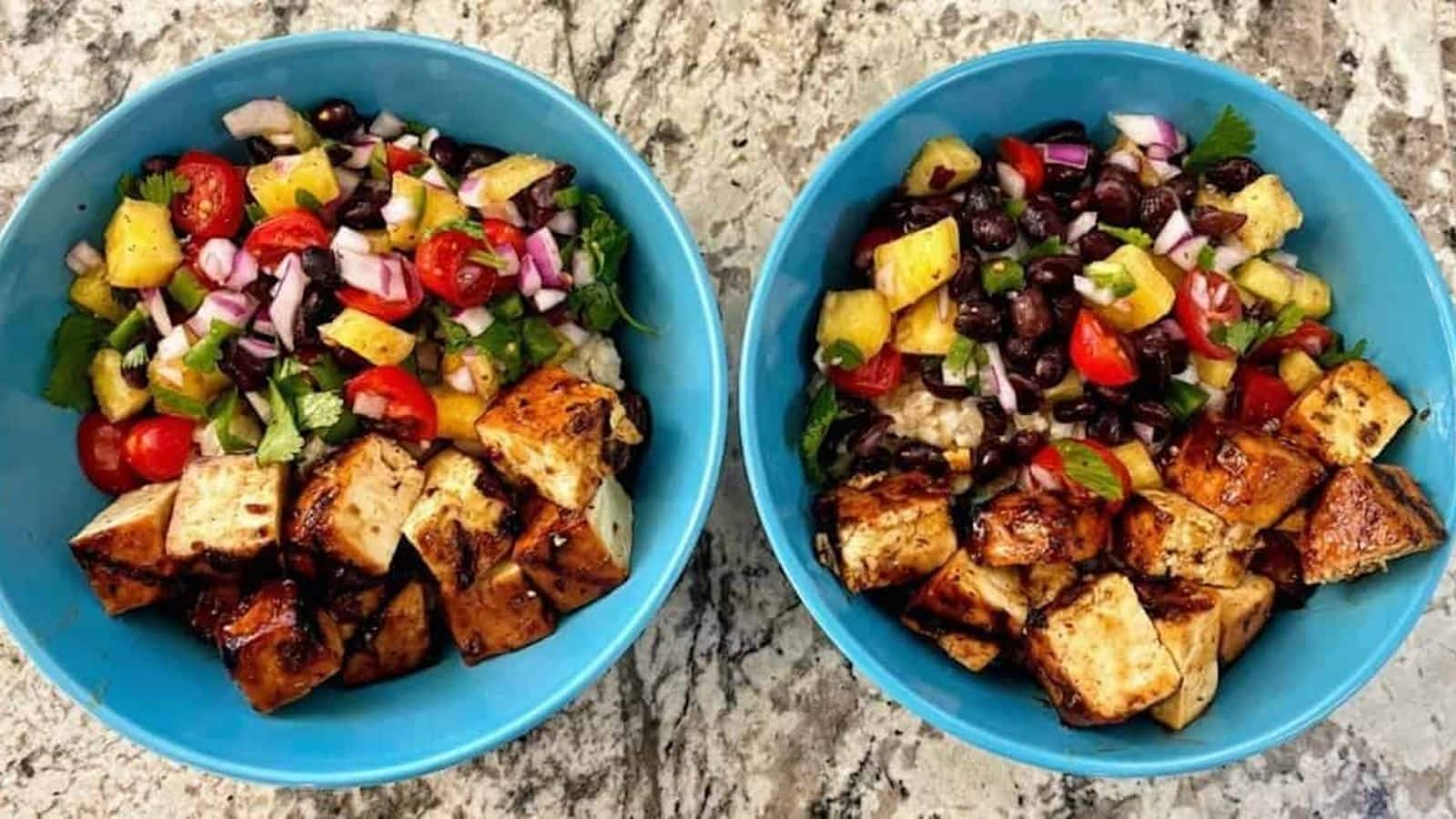 Cook this delicious and fiery vegan Jamaican jerk tofu