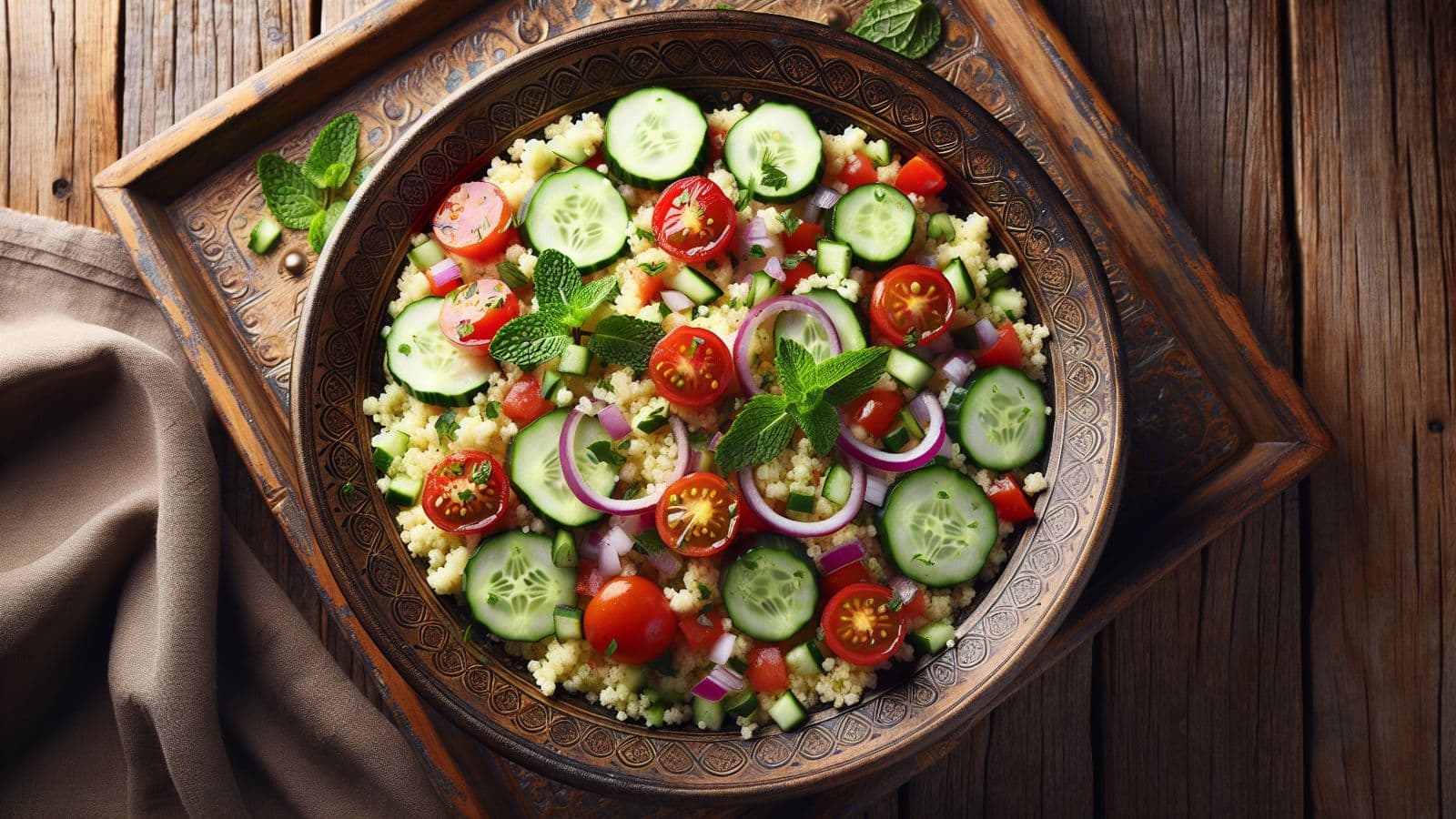 Recipe: Health freaks will love this Moroccan couscous salad