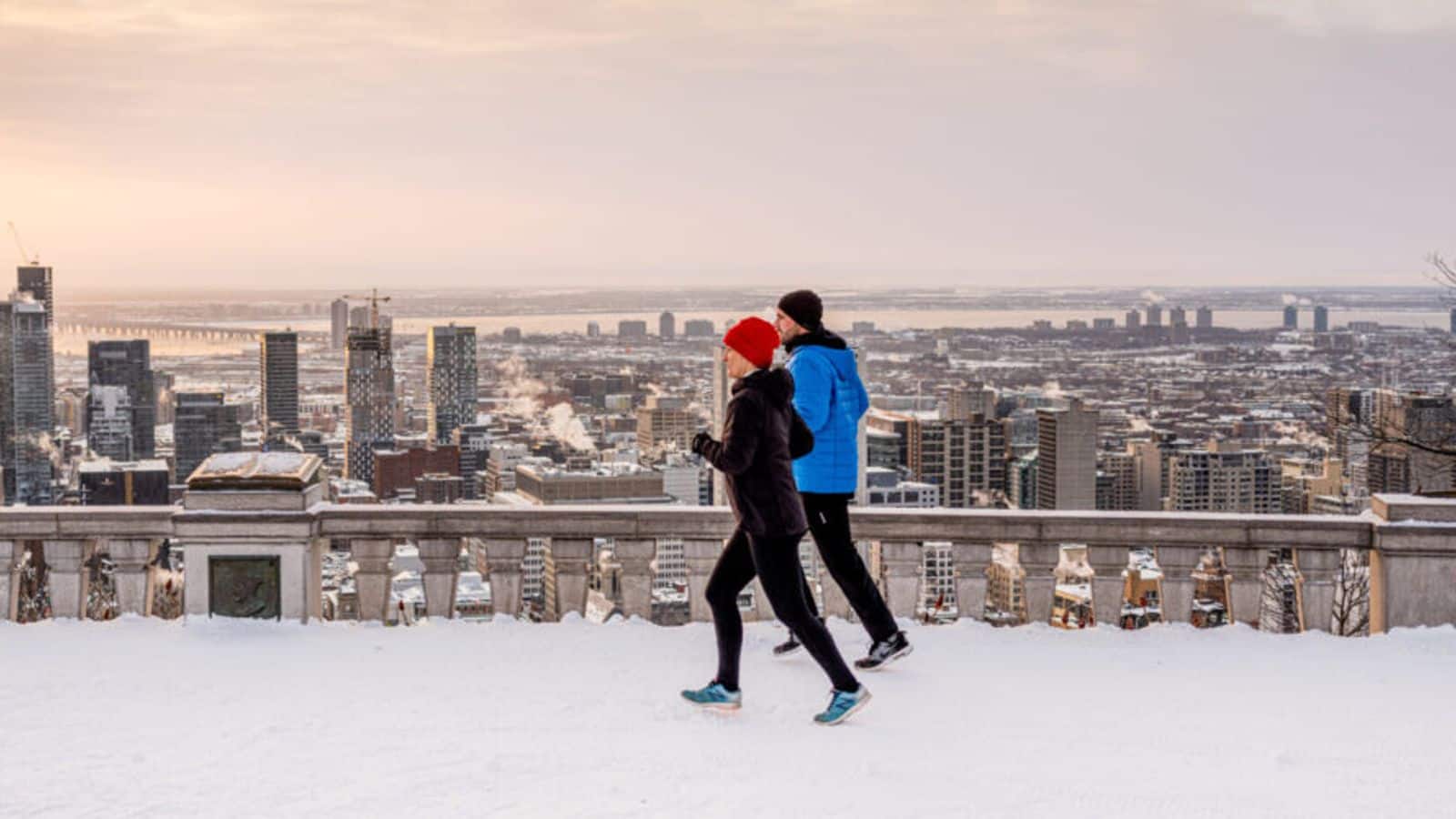 Montreal's winter snowshoeing is an activity you can't miss