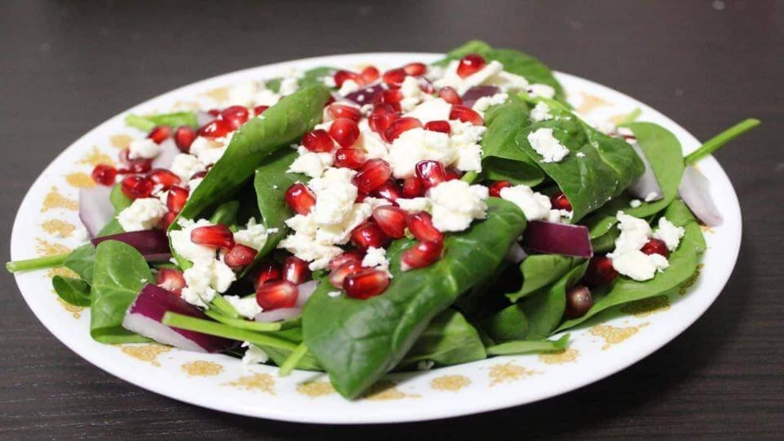 Try these pomegranate-based heart-healthy salads