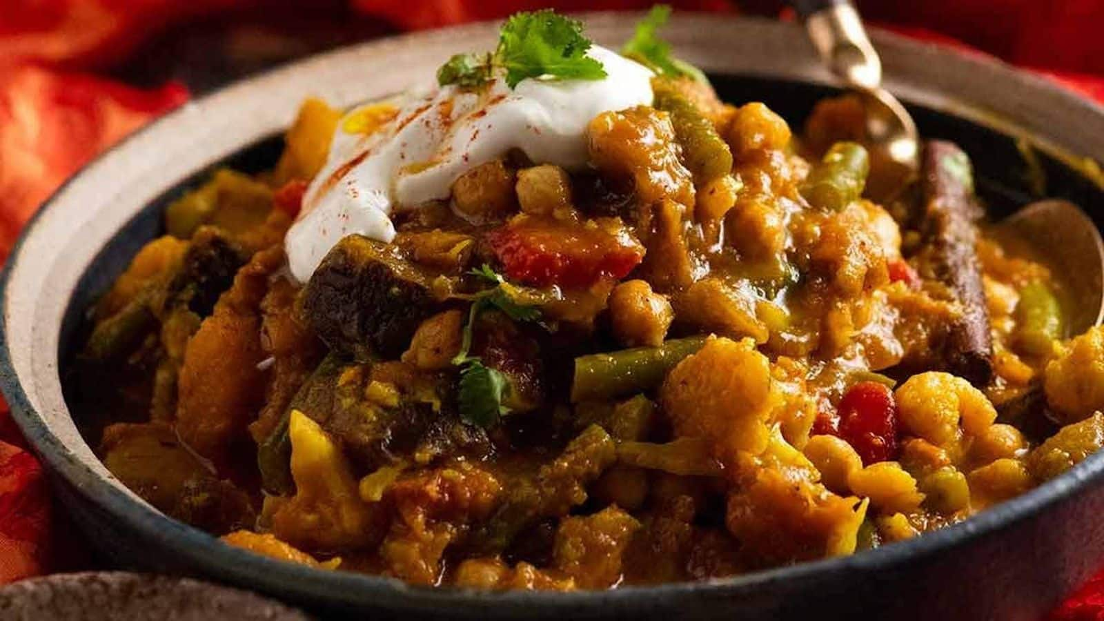 Cook Moroccan vegetable tagine at home with this recipe