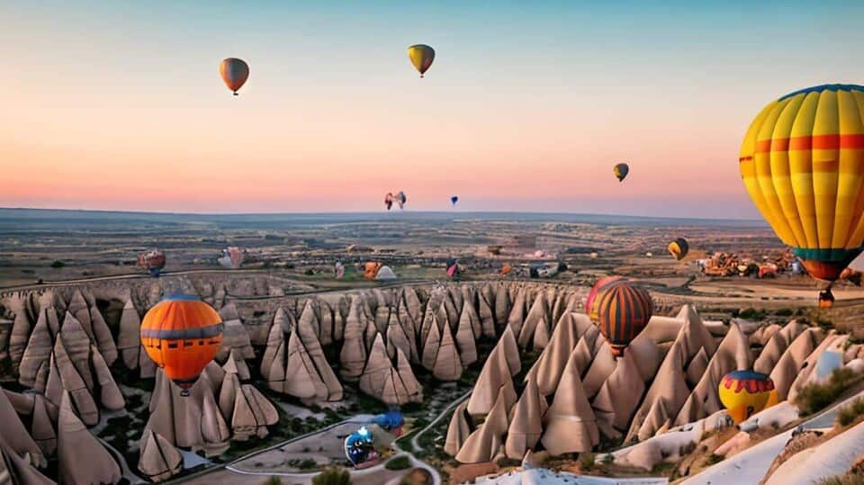 Witness the sunrise magic in Cappadocia