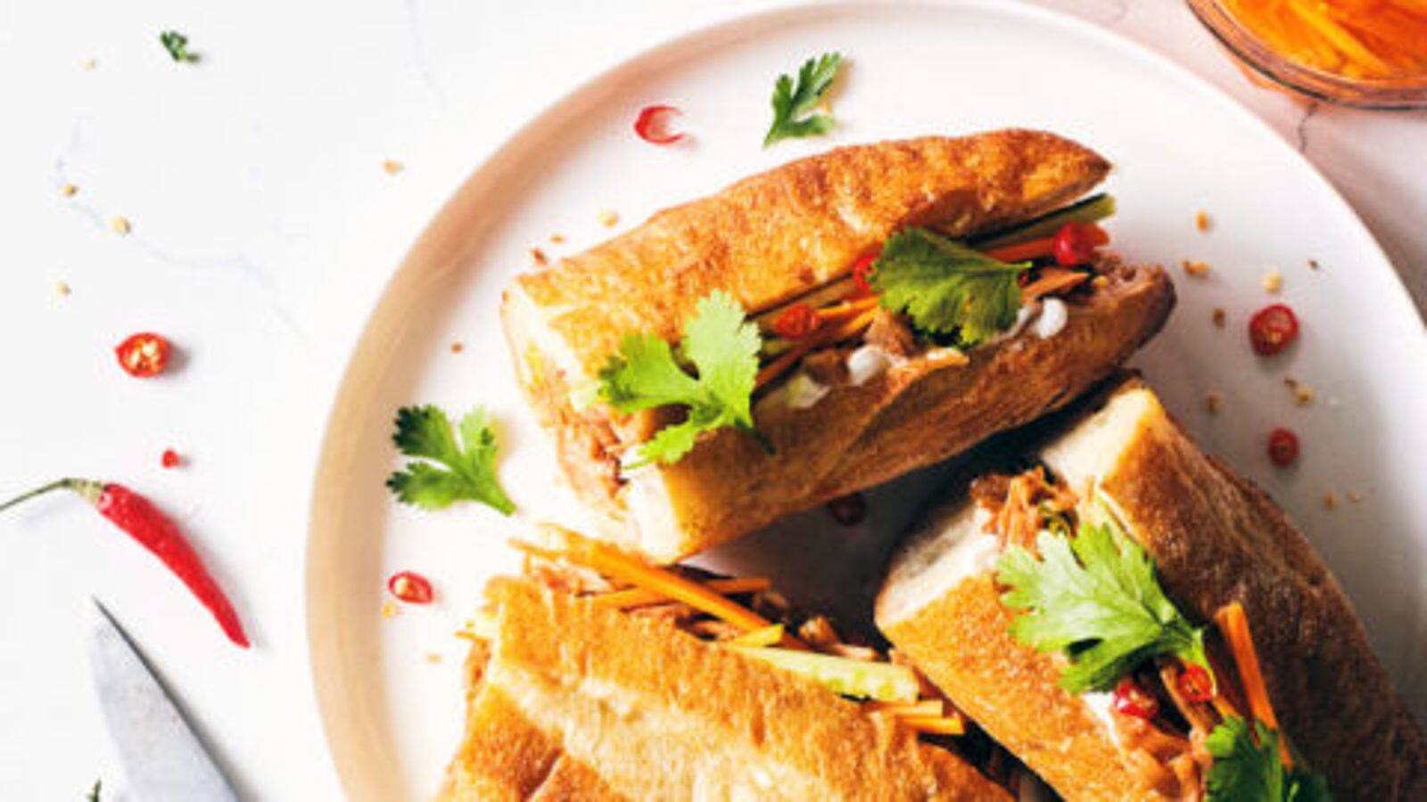 Try this Vietnamese banh mi with jackfruit recipe