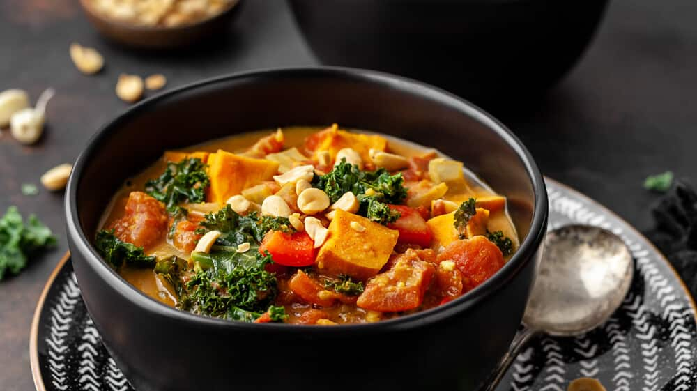 Try this African-inspired peanut stew recipe