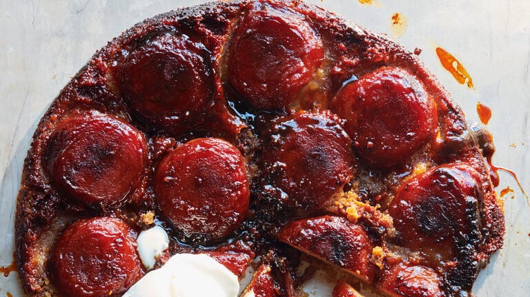 Try this French vegan ratatouille tarte tatin recipe