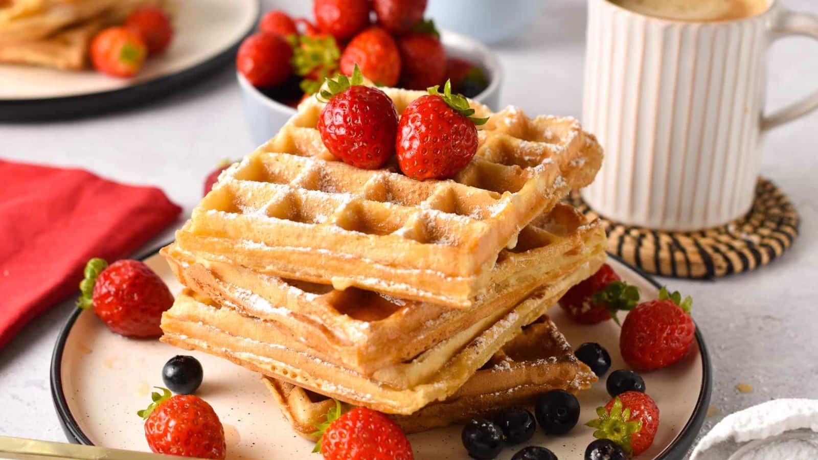 Recipe: Cook flavorsome Belgian waffles for a 'sweet' day