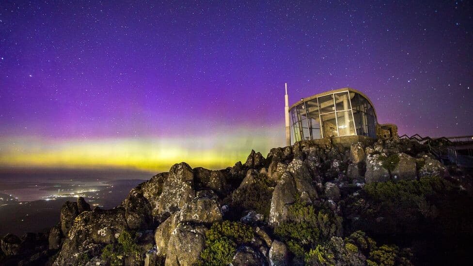 Witness the ethereal southern lights in Tasmania, Australia