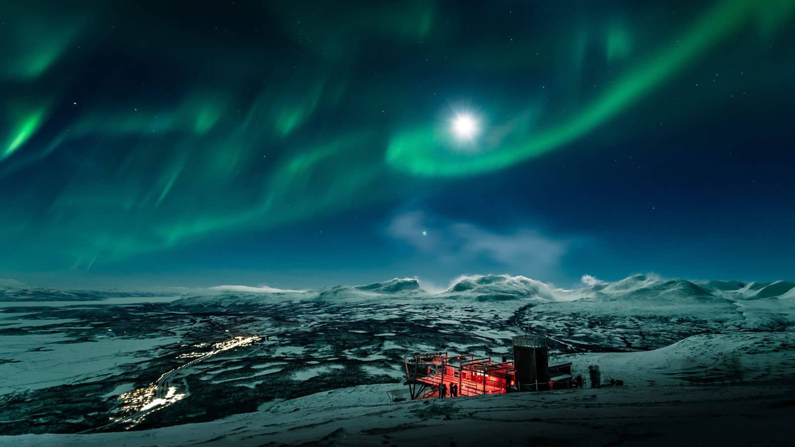 Gaze at the northern lights in Abisko, Sweden