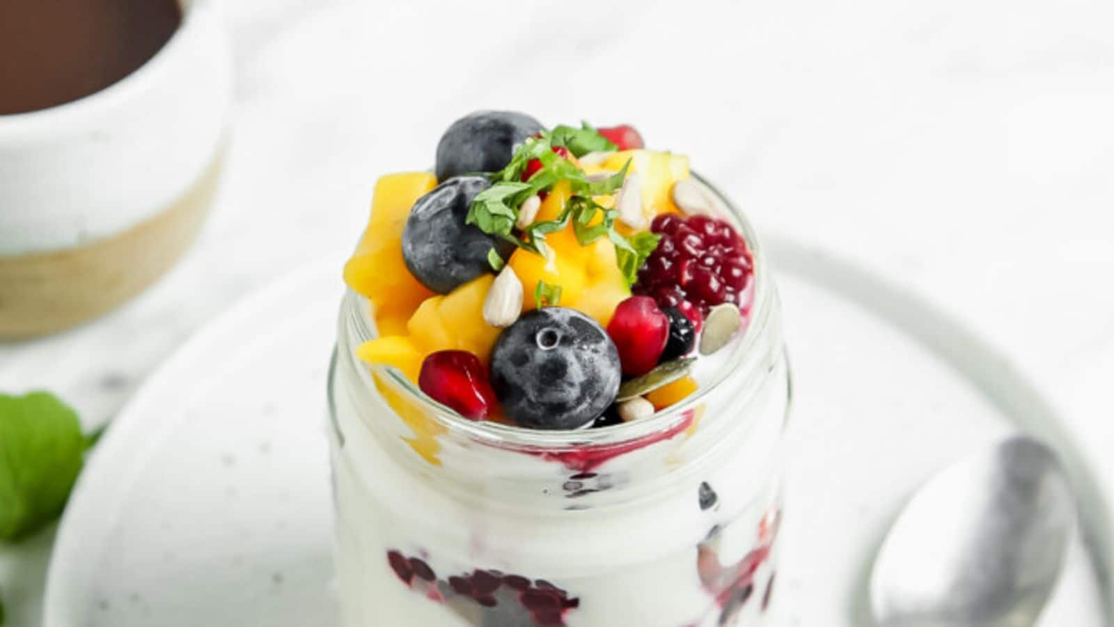 Savor these berry vegan parfait delights