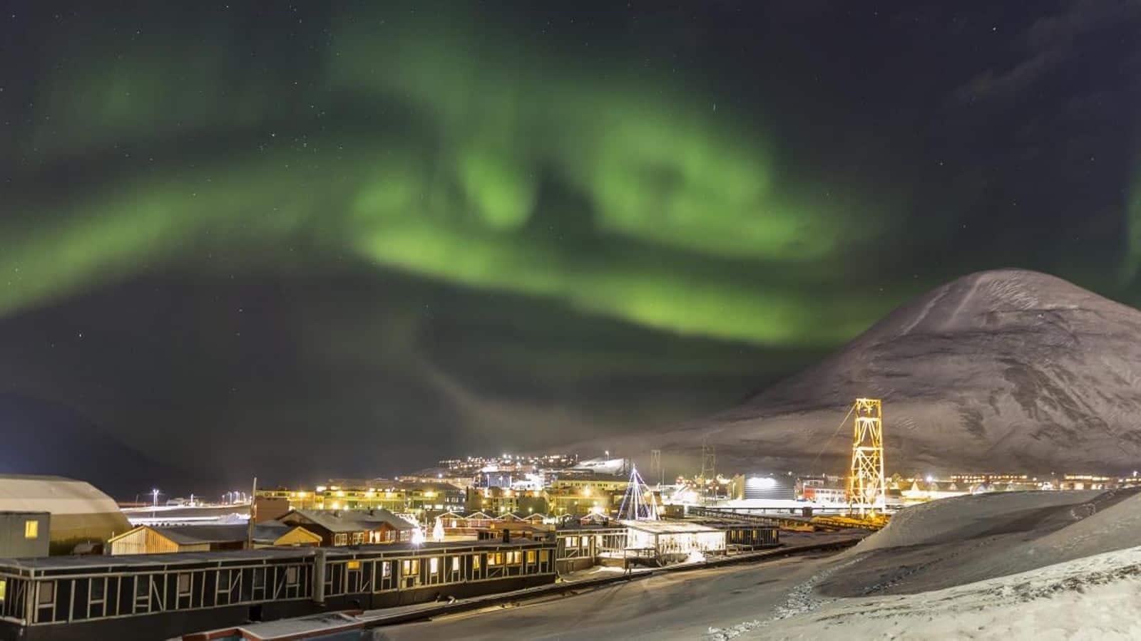 Witness the stunning polar night phenomenon in Svalbard, Norway