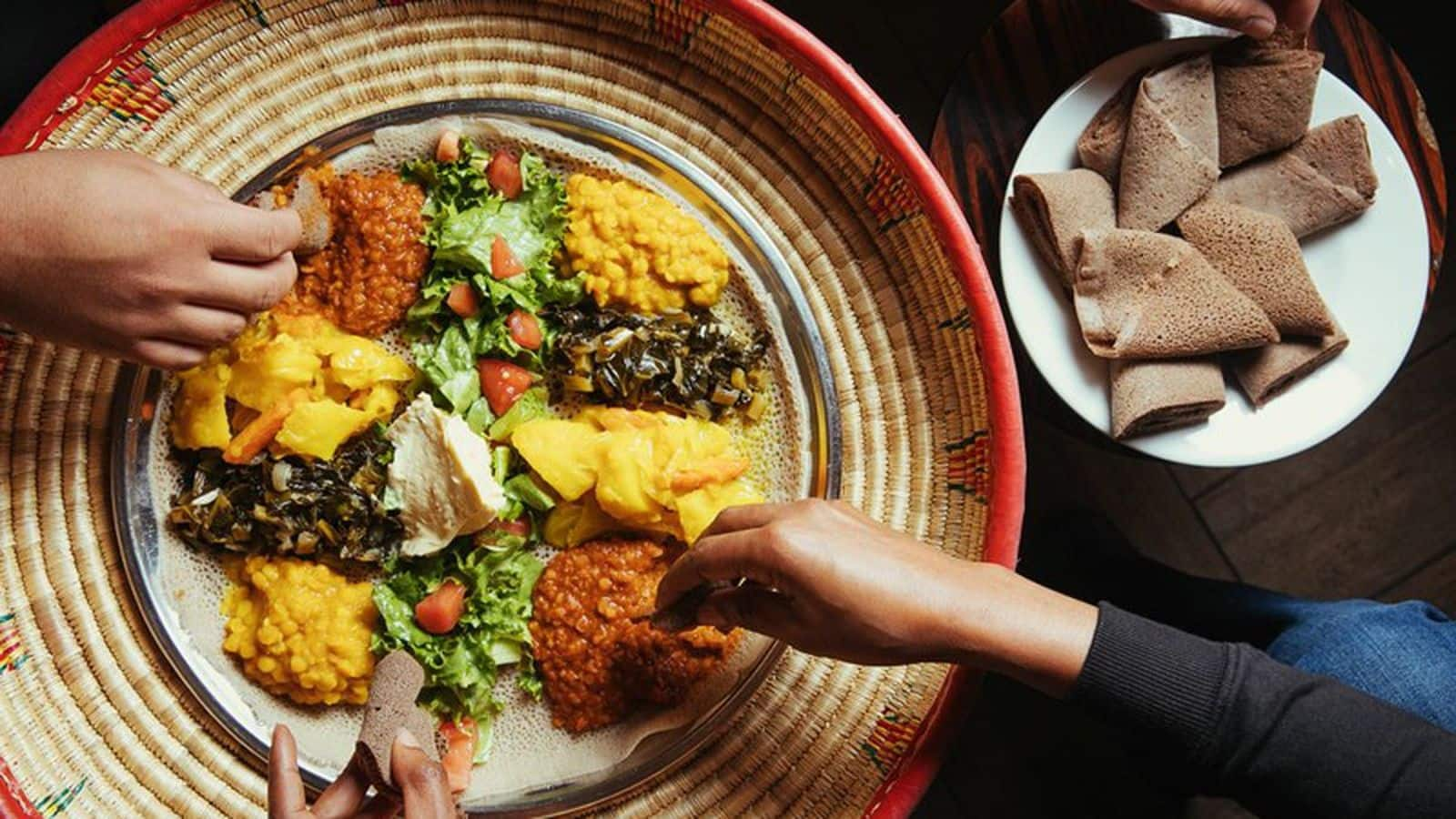 Prepare this Ethiopian injera and stews for a flavorsome day