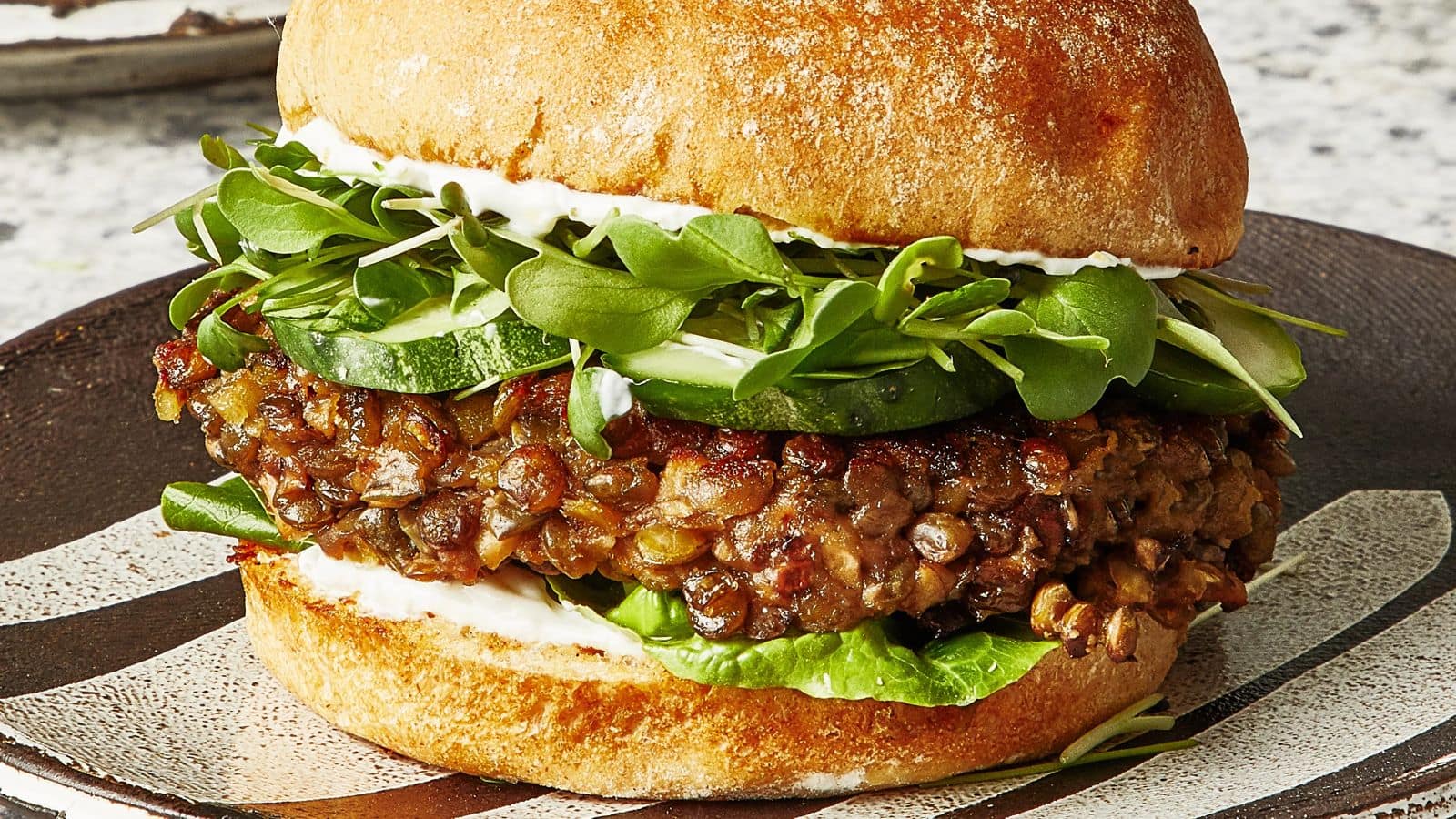 Vegans will love these lentil burgers