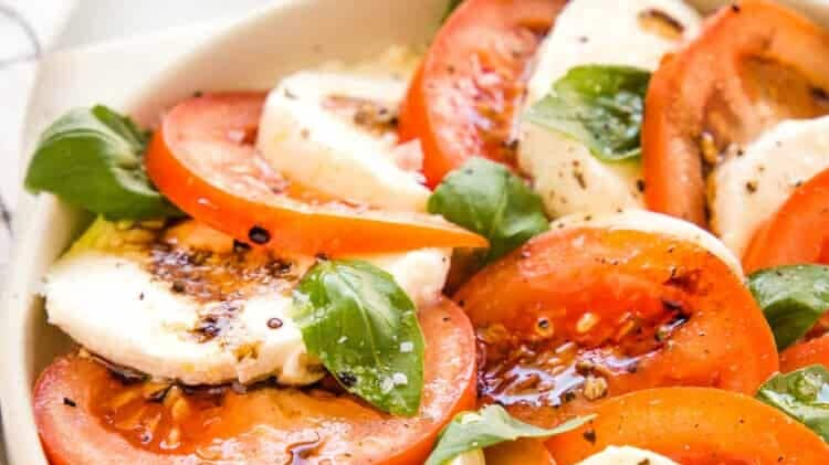 Refer to this Italian Caprese salad with creamy avocado recipe