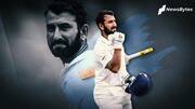 Cheteshwar Pujara slams his 11th Test half-century against Australia: Stats