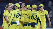 What is Australia's highest total in Women's ODIs? 