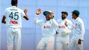 2nd Test: Bangladesh three wickets away from whitewash of Pakistan