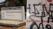 Hindu temple in US vandalized; 4th such attack this year