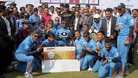 T20 WC for the Blind: India retain the cup T20 WC for the Blind: India retain the cup