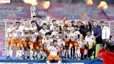 Kalinga Lancers lift maiden Hockey India League title Kalinga Lancers lift maiden Hockey India League title