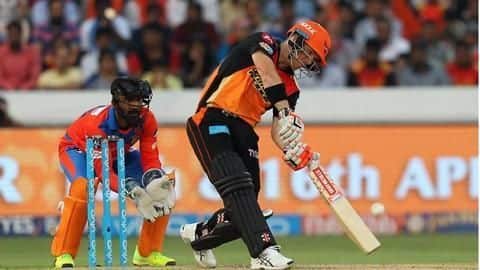 IPL: Warner leads SRH to an easy win over GL IPL: Warner leads SRH to an easy win over GL