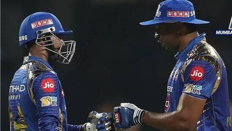 IPL: Pollard, Pandya rescue MI after top order fails IPL: Pollard, Pandya rescue MI after top order fails