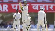 Smith, Maxwell stabilize Australia in third test match at Ranchi