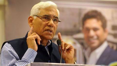 BCCI not to send any notice to ICC: Vinod Rai BCCI not to send any notice to ICC: Vinod Rai