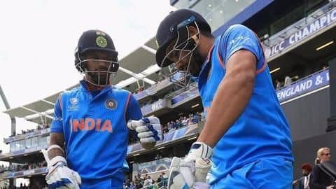 Shikhar-Rohit share 100-run partnership Shikhar-Rohit share 100-run partnership