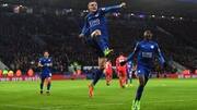 Leicester register win in their first match without Ranieri