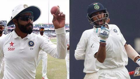 ICC Test Rankings: Jadeja, Pujara grab best spots ICC Test Rankings: Jadeja, Pujara grab best spots