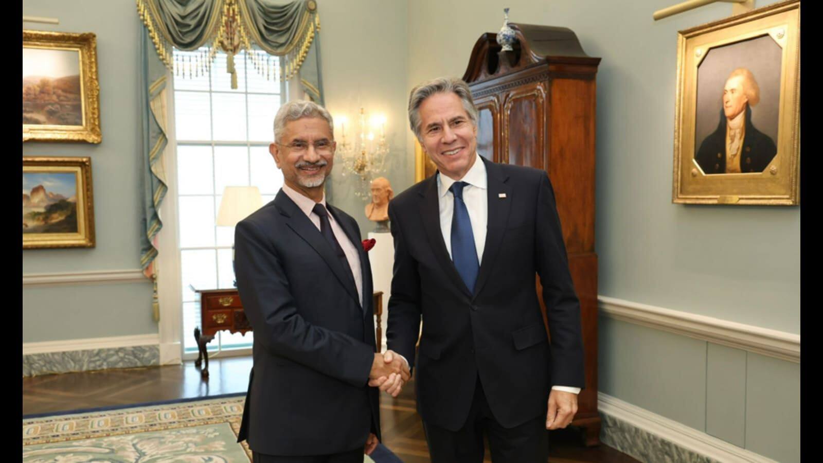 Jaishankar, US Secretary of State discuss Iran-Israel conflict, Ukraine, China