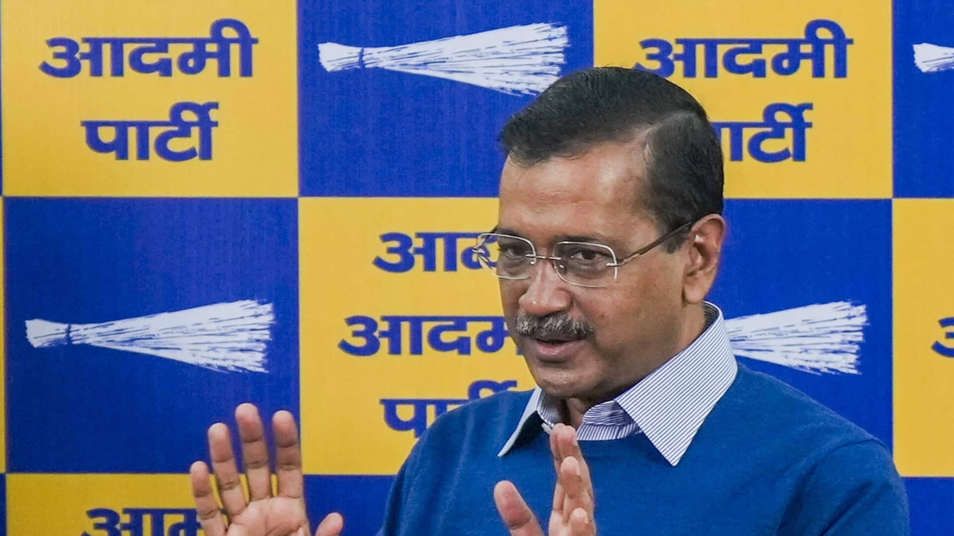 'People don't take Congress seriously': Kejriwal alleges BJP-Congress alliance 