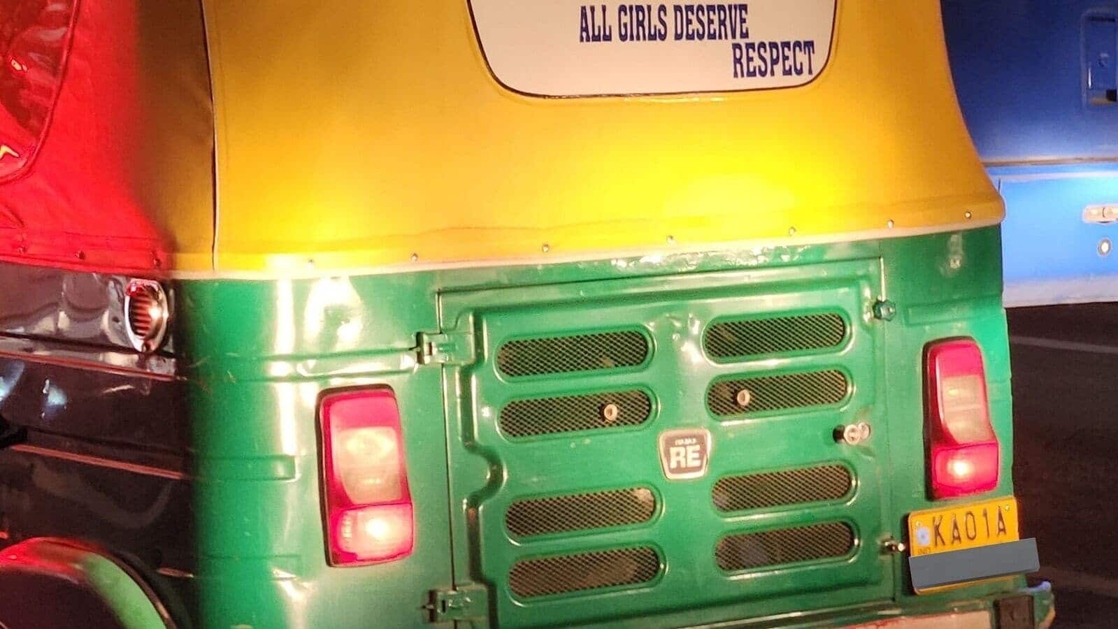 'Slim...fat, virgin': Bengaluru auto-driver's 'respect all women' message goes viral