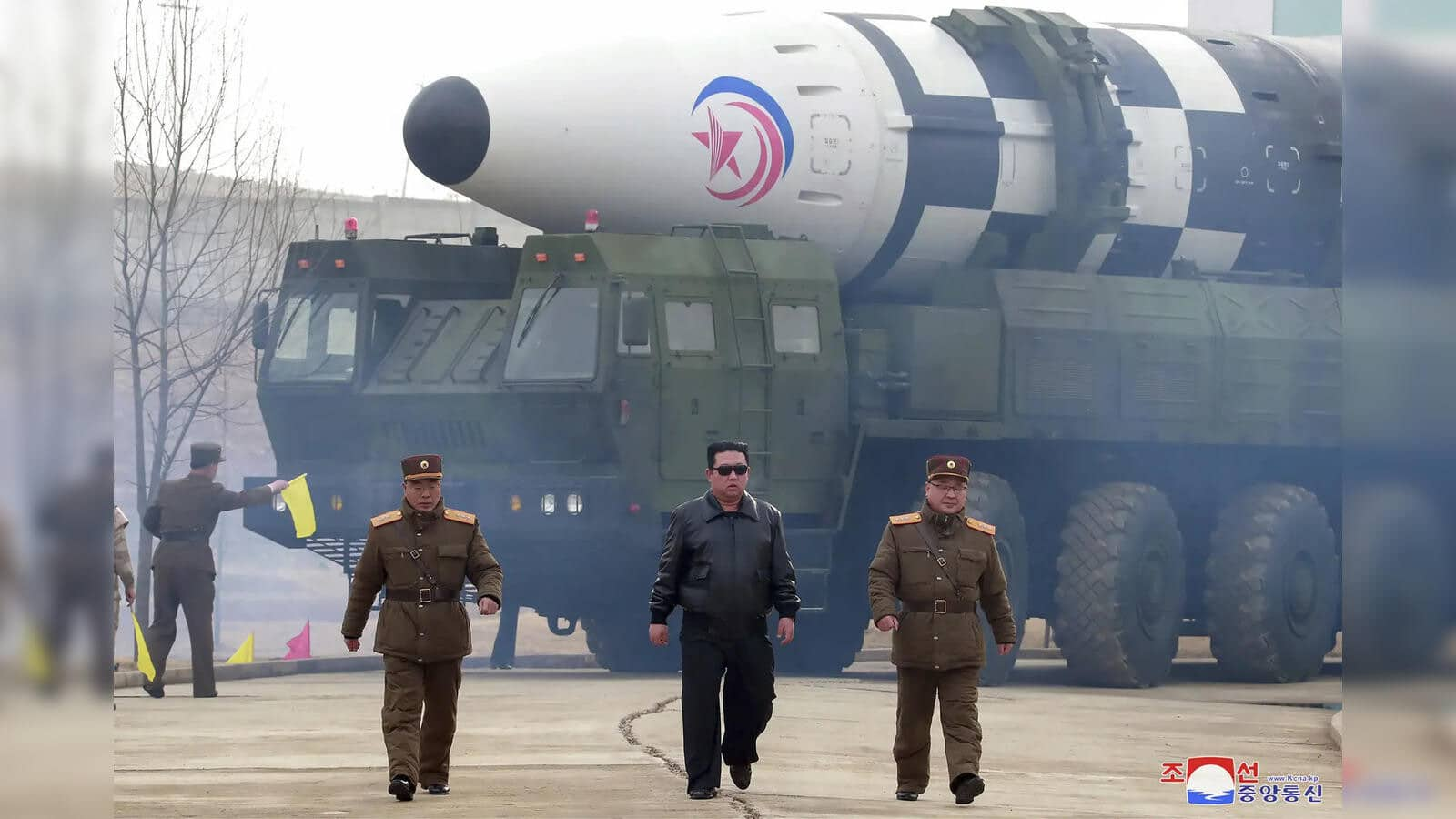 North Korea launches intercontinental ballistic missile designed to threaten US