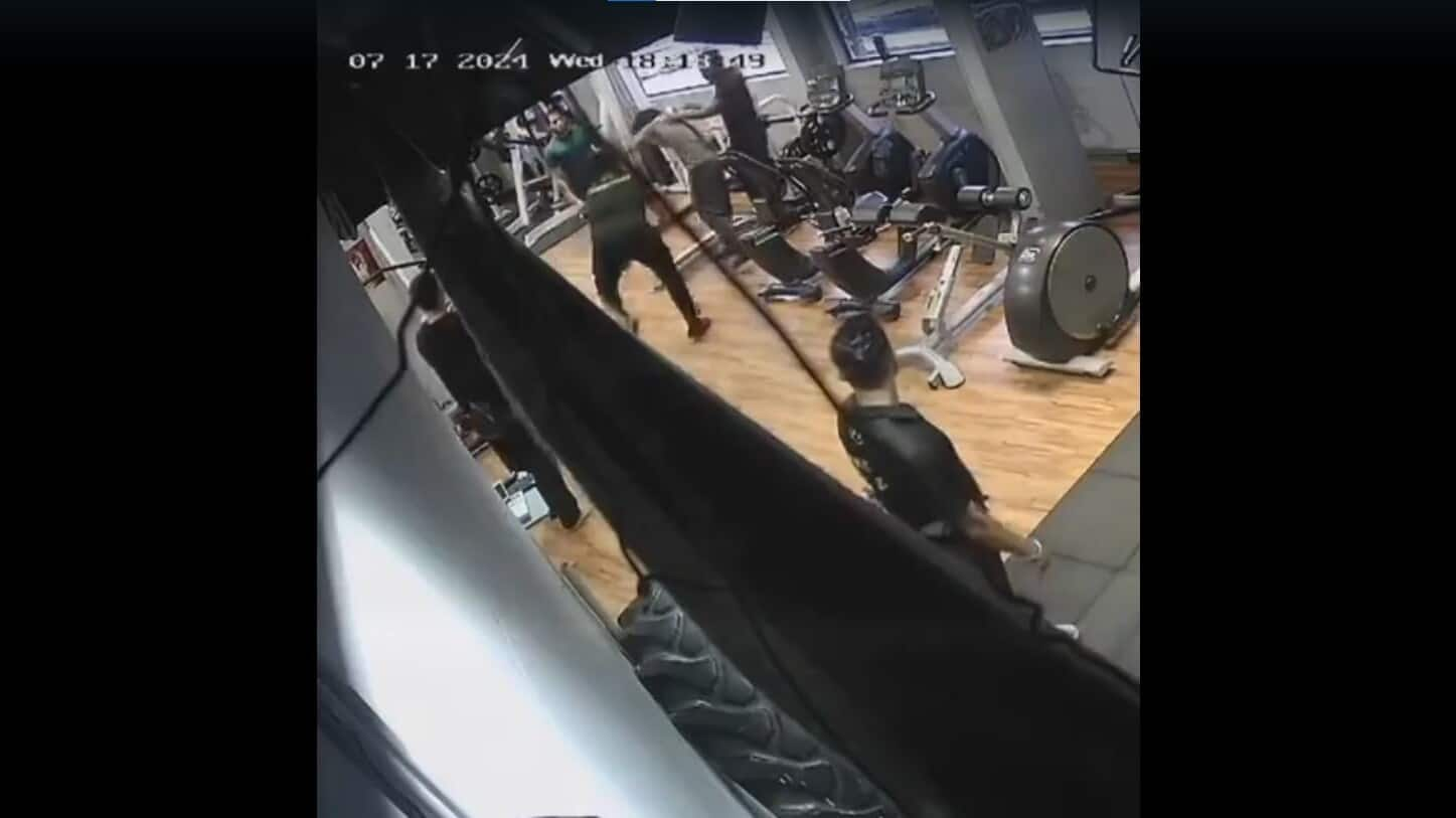 Video: Mumbai gym trainer hits man with club during workout 