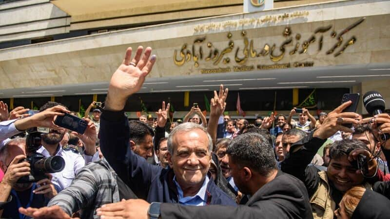 Reformist Masoud Pezeshkian wins Iran's presidential election 